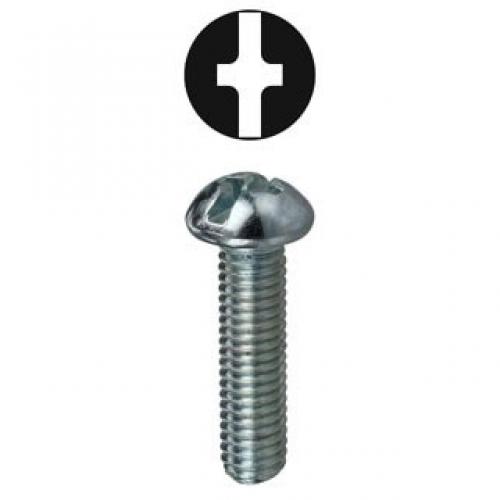 6-32 X 2 TRUSS HEAD SLOTTED/PHILLIPS MACHINE ZINC